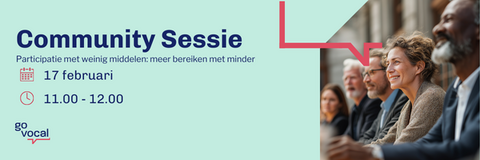 Community sessie 17 februari